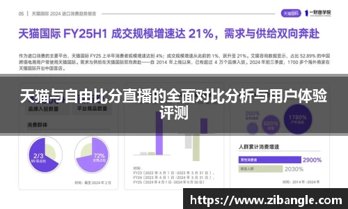 天猫与自由比分直播的全面对比分析与用户体验评测